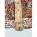 AINEA Sheer Cape Floral Top Women's Size 40 (M) Sustainable Italian Designer 70s Pink Size M Photo 11