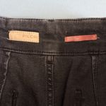 Pilcro Anthropologie  The Skipper High Rise Black Crop Wide Leg Jeans Photo 6