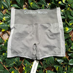 Outdoor Voices  Gray Seamless Smooth 4.5" Biker Short Size Medium NWT Photo 0