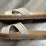 Madewell  Charley Strappy Slide Sandal Women's Beige Tan Size 10 Photo 3
