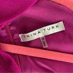 Trina Turk Halter Dress Fuschia Pink Gorgeous Size 10 Sleeveless Sheath Purple Photo 5