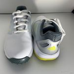 Adidas Women’s Golf Shoes Size 4 White Gray Yellow Bounce Spiked FW5642 Photo 3
