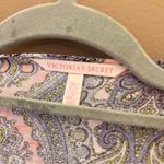 Victoria's Secret  Kimono Coverup Fringe‎ Paisley Pink & Purple medium/large Photo 2