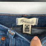 Madewell  Baggy Straight Jeans Womens 28 Blue Denim Cotton Stretch High Rise Photo 3