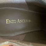 Enzo Angiolini Vintage  Leather And Suede  Booties Pointed Toe Kitten Heel Photo 6