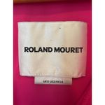 Roland Mouret Pink Stretch Cady Maxi Dress Size 2 Elegant Evening Gown Photo 4