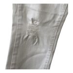 Gap  White Skinny Fit Jeans Women's Size 6 28 Regular Distressed Inseam 30" Photo 2