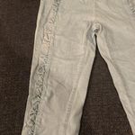 Flying Tomato Flat panel front ruffle edge jeans Photo 2