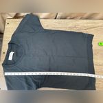 Everlane  Black‎ Pullover Sweatshirt Short Sleeve Womens Size xs Photo 5