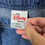 Vintage Disney Store Mickey Minnie Mouse Denim Overall Dress Size M Blue Size M Photo 7