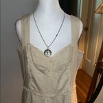 Donna Ricco  Beige Midi Dress Photo 1