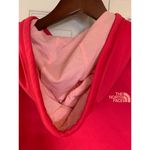 The North Face Hoodie dark pink kangaroo pocket half dome Photo 3