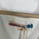 Vintage Havana  Ivory White Blue Tie Dye Crochet Flag Tank Top Women's Size Small Photo 5