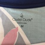 Cuddl Duds  Super Flex Tie Front A-Line Dress Size M Floral Business Casual Photo 2