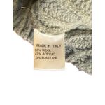 Bartolini Made in Italy Gray Sleeveless Wool Blend Sweater Size Large Photo 5