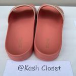 Michael Kors  Brandy Metallic Striped Logo Slide Sandal Sherbert Photo 2