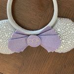 Disney   100th Anniversary Silver and Lavender Minnie Headband Photo 0