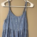 Chic Asymmetrical Blue Dress Photo 1