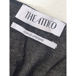 THE ATTICO Long Sleeve Mini Dress in Black 42 New Womens Knit Sheer sweater Size undefined Photo 8