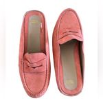 Johnston & Murphy  Soft Coral Suede Slide Flex Loafers‎ Like New Size 9-1/2 Photo 2