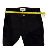 Paige  Rianne Women's Black Dress Pants Size 23 Straight Leg Stretch Photo 2