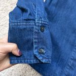 ZARA Blue Button Down Shirt Classic Denim Photo 1