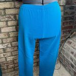 sweat suit sweat shirt sweat pants 1980s blue Size M Photo 3