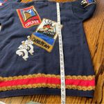 JH Collectibles Navy Blue Cardigan Cruise Themed Size M Photo 2