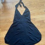 Wild Fable Elegant Black Halter Dress Photo 0