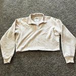 Hollister -co Women's Pink and Cream Sweatshirt Photo 0