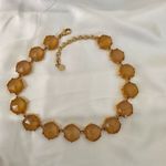 C Wonder yellow and gold tone link necklace Photo 2