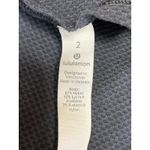 Lululemon Women's Black High Neck Sleeveless Split Back Crop Athletic Tank Top 2 Photo 2