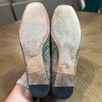 Stuart Weitzman  Shoestring Snakeskin‎ Embossed Flats Tassels Brown Size 6.5 Photo 7