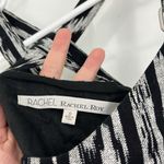 Rachel Roy Size 0 Black, White Print Racerback Mini Tank Dress w/Pockets Photo 6