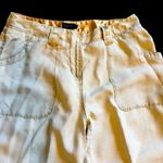Boutique %100 SILK Drawstring bottom pants! Rare & no other Photo 15