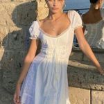 Miss Sixty White Milkmaid Dress Photo 0