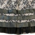 Tulle And Lace Mini Skirt Black Size M Photo 6