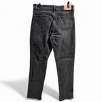 ZARA  Black Wash Straight Leg Jeans- Size 6 Photo 1