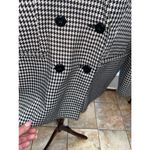 Women's KB for Stella Louise Houndstooth Blazer Size 14 Black/White Black Photo 3