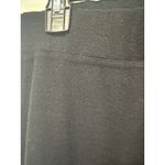 Eileen Fisher Black Knit Cropped Pants Size S wide leg made in USA dress Photo 2