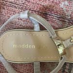 Madden Girl Gray Sandals with Crystal Embellishments Photo 4