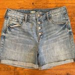 Old Navy Secret-Slim Button-Fly Denim Shorts - Women’s Siz 10 Photo 0