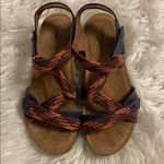 Taos Footwear Women's Multicolor Sandals size 39 USA 8.5 excellent condition Red Photo 11