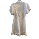 BDG Urban Outfitters Women's White Puff Sleeve Babydoll Minidress M Size M Photo 7