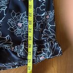 ASTR  Black and White Floral Romper with Bell Sleeves Photo 15