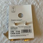 Gap : Gold Tone/Red Holiday Bell Earrings- Christmas Photo 12