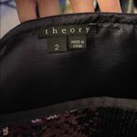 Theory Mini Skirt Roxanne Sequin Mini Skirt Purple size 2 Photo 6
