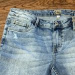 True Craft NWT  Super Soft Stretch Bermuda Shorts Blue size 14W 9” Inseam  Photo 2