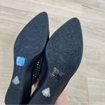 Bettye Muller NEW  Black Cara Perforated Leather Mules Photo 7