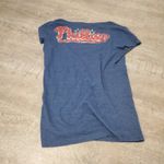 PINK - Victoria's Secret  MLB With 5th & Ocean Blue Phillies Short Sleeve T-shirt Photo 1